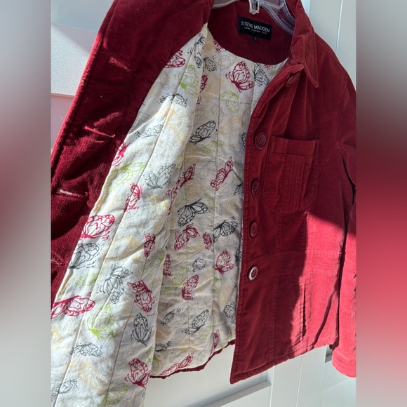 Red Velvet Coat - Picture 2 of 4